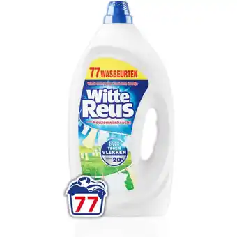 Plein.nl 1+1 gratis: Witte Reus Wasmiddel Gel 77 aanbieding