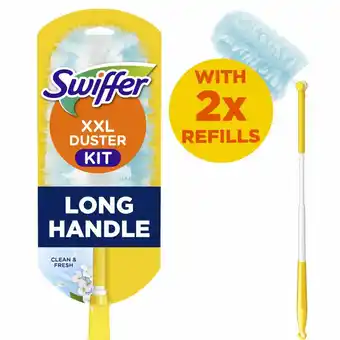 Plein.nl 2e halve prijs: Swiffer Duster XXL Duster Kit 1 set aanbieding