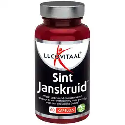 Plein.nl 2+2 gratis: Lucovitaal Sint Janskruid 60 aanbieding