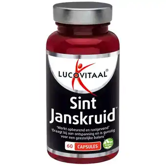 Plein.nl 2+2 gratis: Lucovitaal Sint Janskruid 60 aanbieding