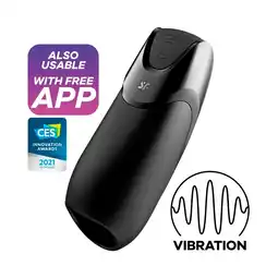 Kruidvat Satisfyer Men Vibration+ Connect App Vibrator aanbieding