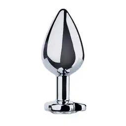Kruidvat EasyToys Buttplug met Zilverkleurig Hartje aanbieding