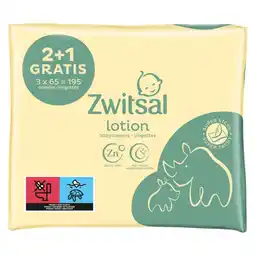 Kruidvat Zwitsal Baby Lotion Billendoekjes aanbieding