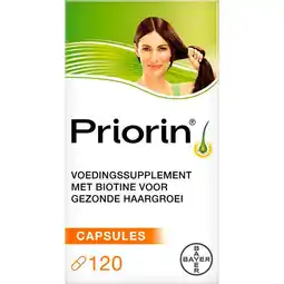 Etos Priorin 120 Capsules Met Biotine Voor Sterk En Vol Haar Van Binnenuit aanbieding