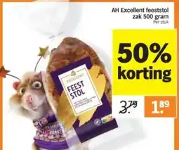 Albert Heijn AH Excellent AH Excellent feeststol zak 500 gram Per stuk aanbieding