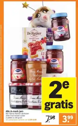 Albert Heijn Alle A-merk jam aanbieding