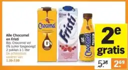 Albert Heijn Alle Chocomel en Fristi aanbieding