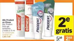 Albert Heijn Alle Prodent en Elmex aanbieding