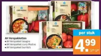 Albert Heijn AH Verspakketten aanbieding