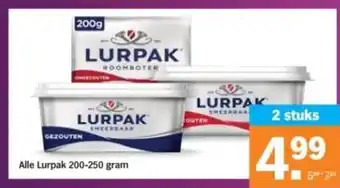 Albert Heijn Alle Lurpak aanbieding