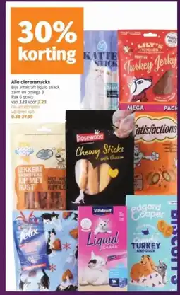 Albert Heijn Alle dierensnacks aanbieding