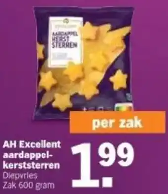 Albert Heijn AH Excellent aardappel kerststerren aanbieding