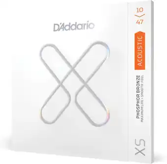 Amazon D'Addario XS akoestische gitaarsnaren, fosforbrons, Extra licht, 10-47 aanbieding