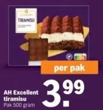 Albert Heijn AH Excellent tiramisu aanbieding