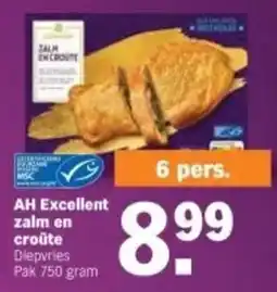 Albert Heijn AH Excellent zalm en croûte aanbieding