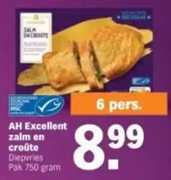 Albert Heijn AH Excellent zalm en croûte aanbieding