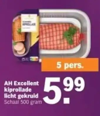 Albert Heijn AH Excellent kiprollade licht gekruid aanbieding