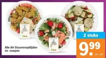 Albert Heijn Alle AH Stoommaaltijden en soepen aanbieding