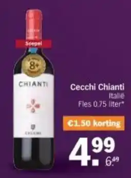 Albert Heijn Cecchi Chianti aanbieding