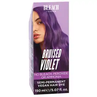 Kruidvat Bleach London Bruised Violet Semi-Permanente Vegan Haarverf aanbieding