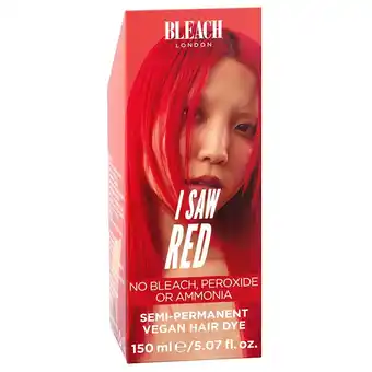 Kruidvat Bleach London I Saw Red Semi-Permanente Vegan Haarverf aanbieding