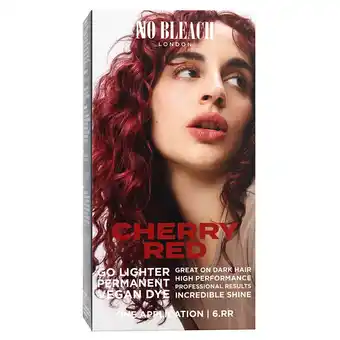 Kruidvat No Bleach London Cherry Red Permanent Vegan Dye Kit aanbieding