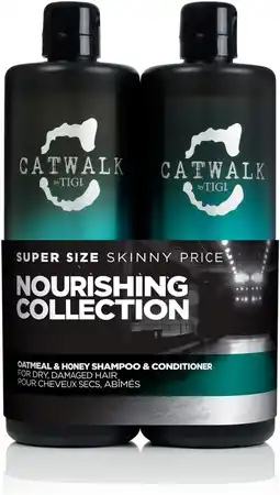 Amazon Catwalk by Tigi Havermout & Honing voedende shampoo en conditioner 2 x 750 ml aanbieding