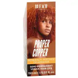 Kruidvat Bleach London Proper Copper Semi-Permanente Vegan Haarverf aanbieding