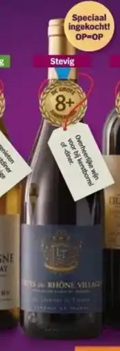 Albert Heijn Les Lauriers du Terroir Côtes du Rhône Villages aanbieding