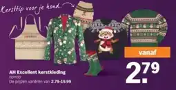 Albert Heijn AH Excellent kerstkleding aanbieding