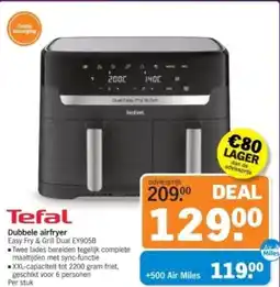 Albert Heijn Tefal Dubbele airfryer aanbieding