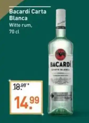 Albert Heijn Bacardi Carta Blanca aanbieding