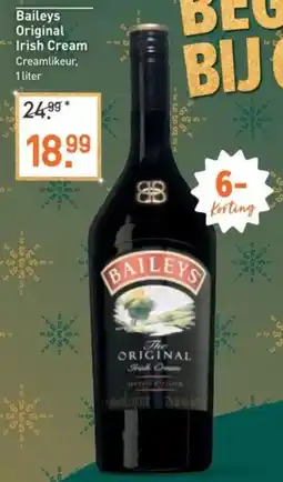Albert Heijn Baileys Original Irish Cream aanbieding