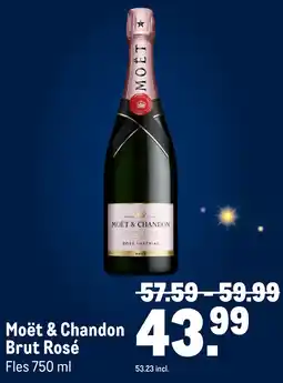 Makro Moët & Chandon Brut Rosé aanbieding