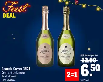 Makro Grande Cuvée 1531 aanbieding