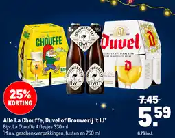 Makro Alle La Chouffe, Duvel of Brouwerij 't IJ aanbieding
