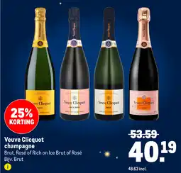 Makro Veuve Clicquot champagne aanbieding