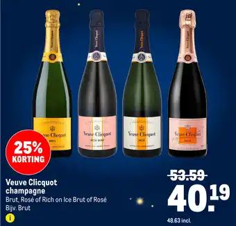 Makro Veuve Clicquot champagne aanbieding