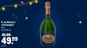 Makro R. de Ruinart champagne aanbieding