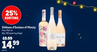 Makro Château d'Esclans of Minuty aanbieding