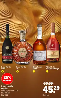Makro Rémy Martin cognac aanbieding