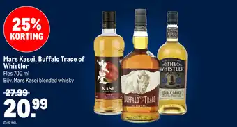 Makro Mars Kasei, Buffalo Trace of Whistler aanbieding