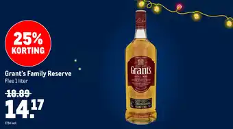 Makro Grant's Family Reserve aanbieding