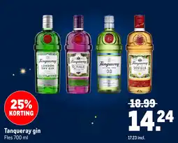 Makro Tanqueray gin aanbieding