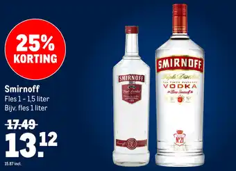 Makro Smirnoff aanbieding