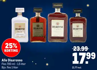 Makro Alle Disaronno aanbieding
