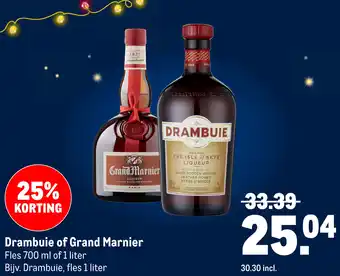 Makro Drambuie of Grand Marnier aanbieding