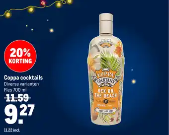 Makro Coppa cocktails aanbieding