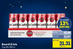 Makro Bacardi & Cola aanbieding