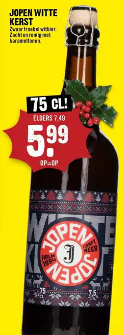 Dirck 3 Jopen witte kerst aanbieding